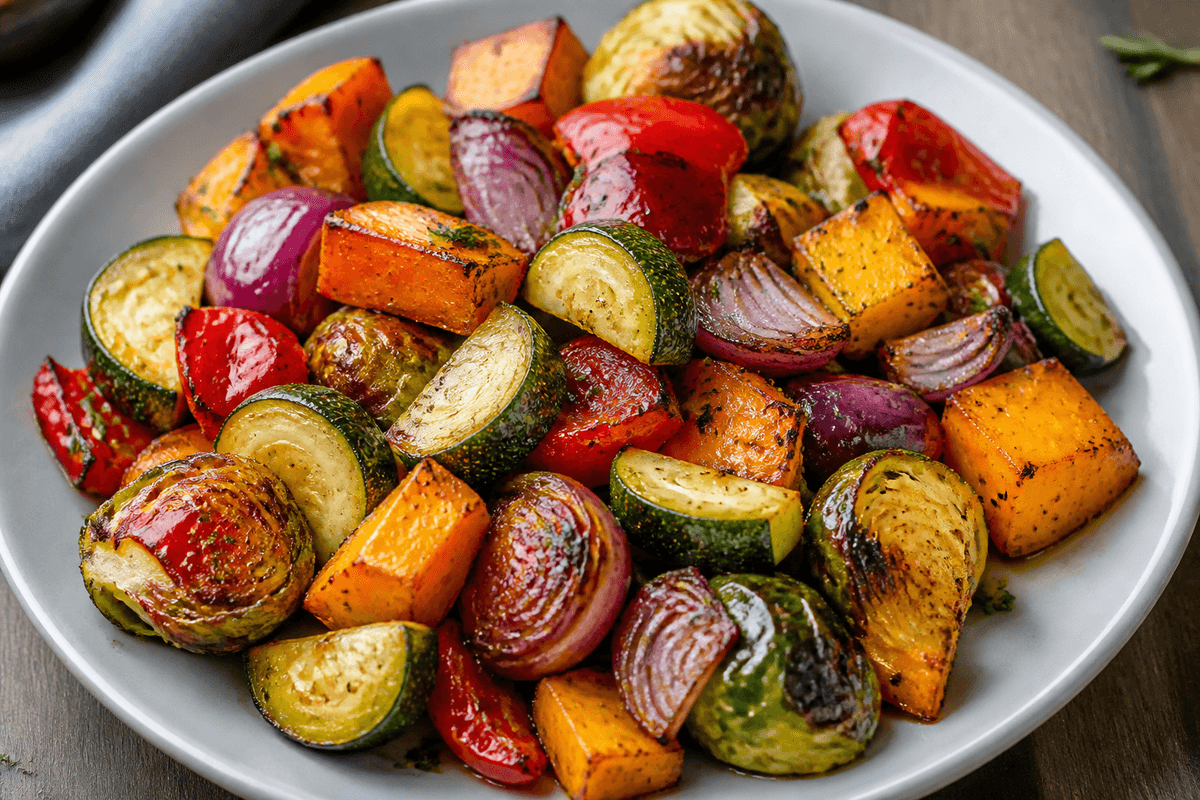 Air Fryer Roasted Vegetable Mix