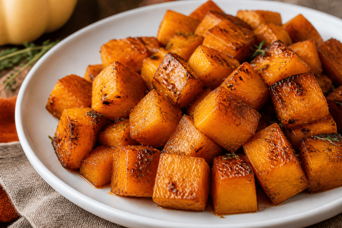Air Fryer Brown Sugar Butternut Squash