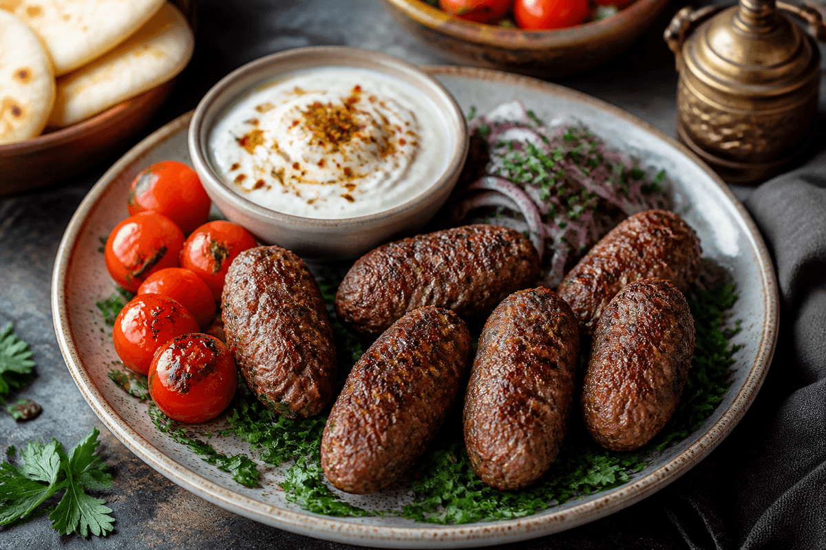 Air Fryer Lamb Koftas