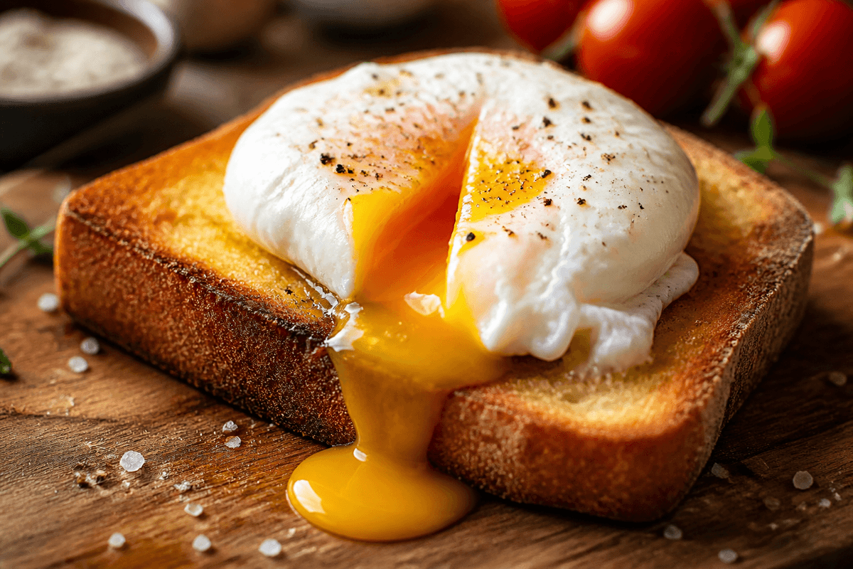 Air Fryer Poached Eggs