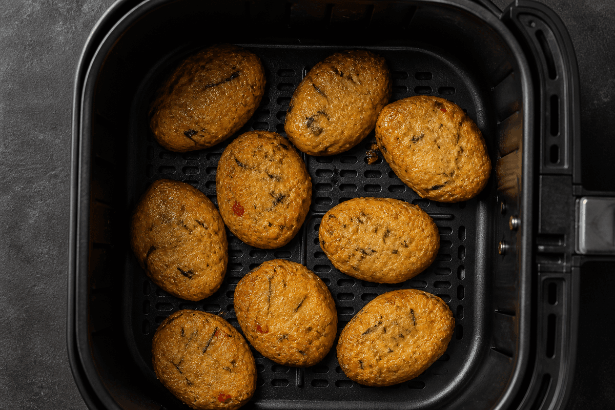 Thai fish cakes in the air fryer
