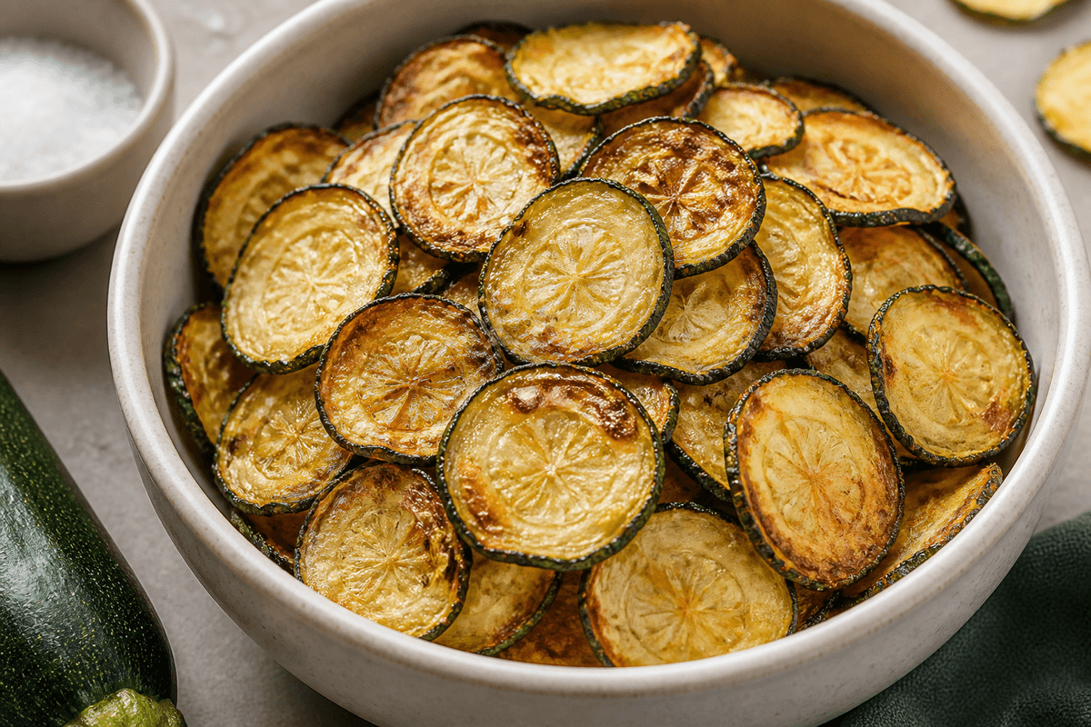 Air Fryer Zucchini Chips
