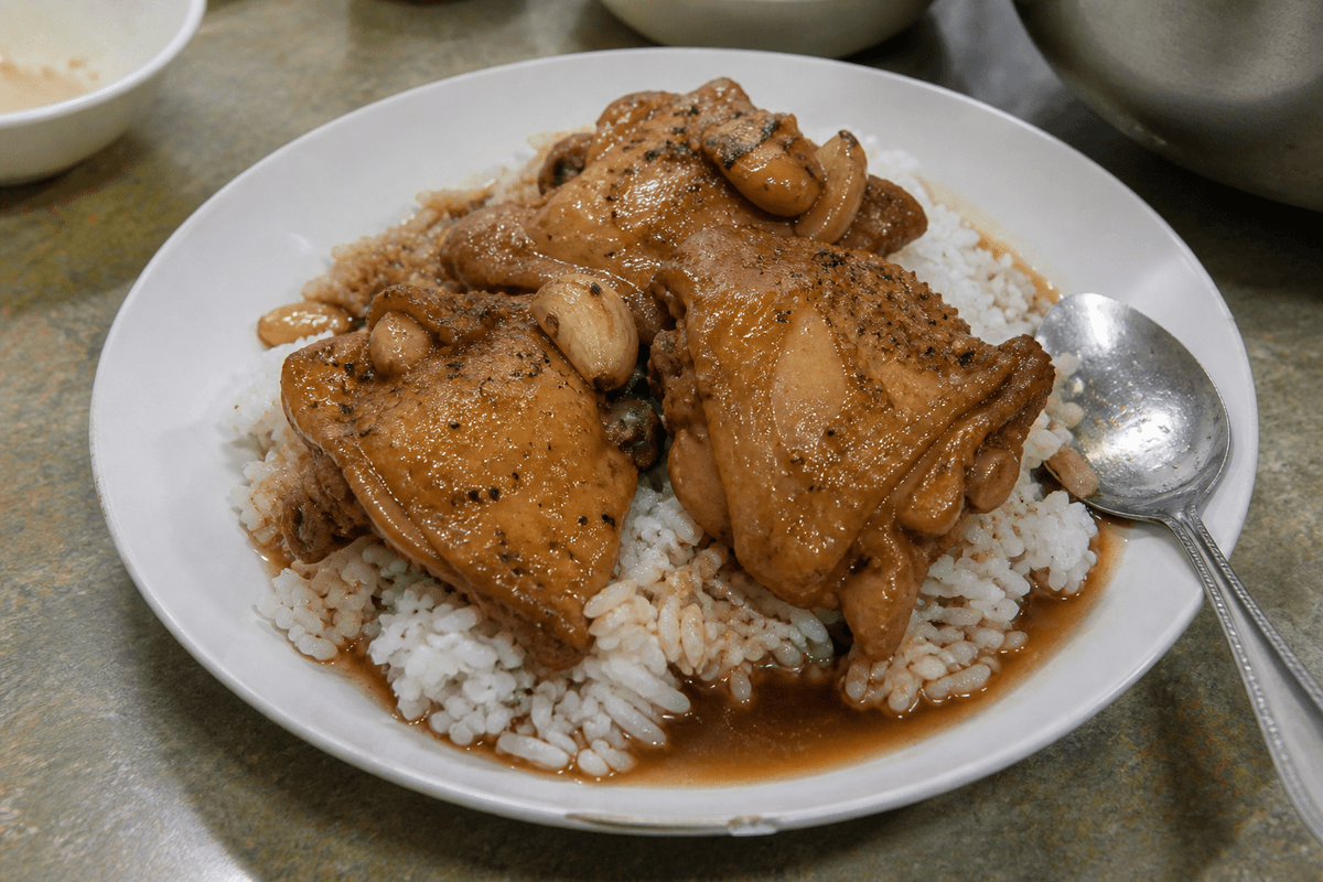 Air Fryer Filipino Chicken Adobo