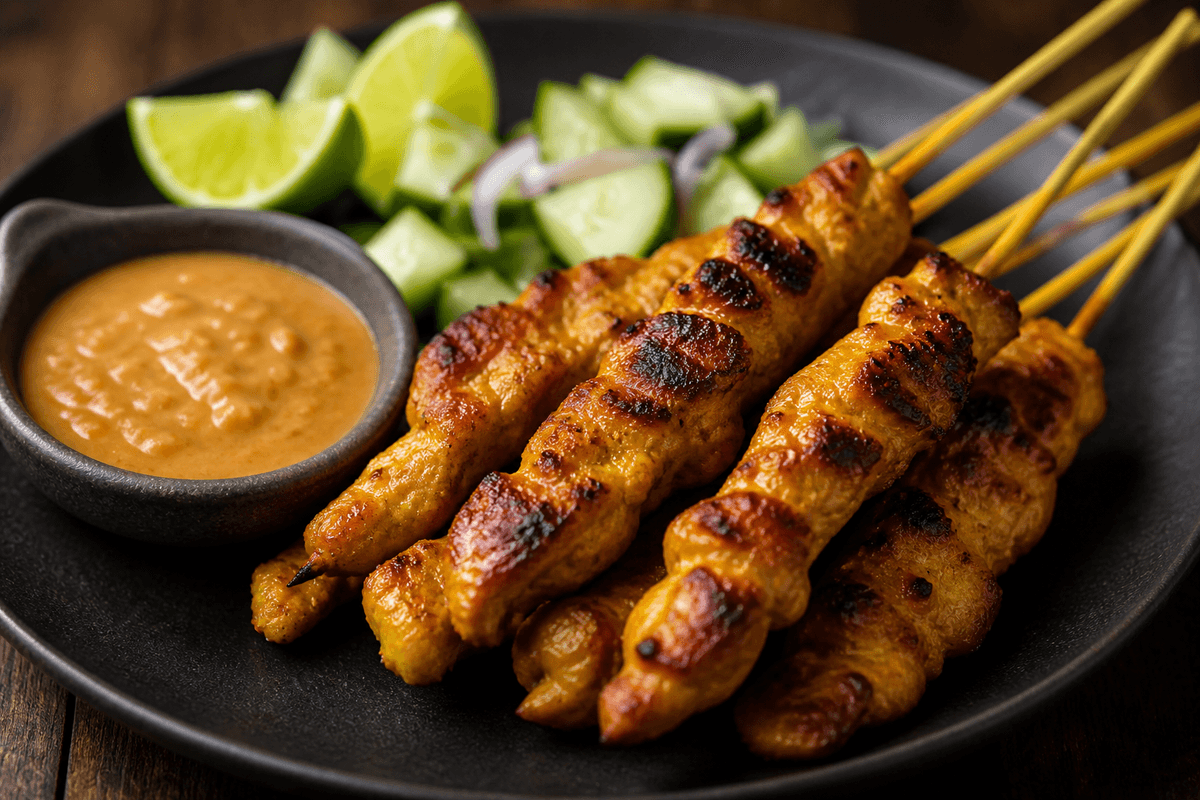 Air Fryer Chicken Satay