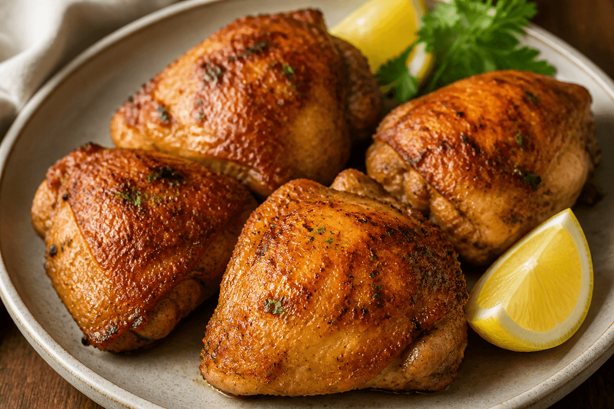 Air Fryer Chicken Thighs