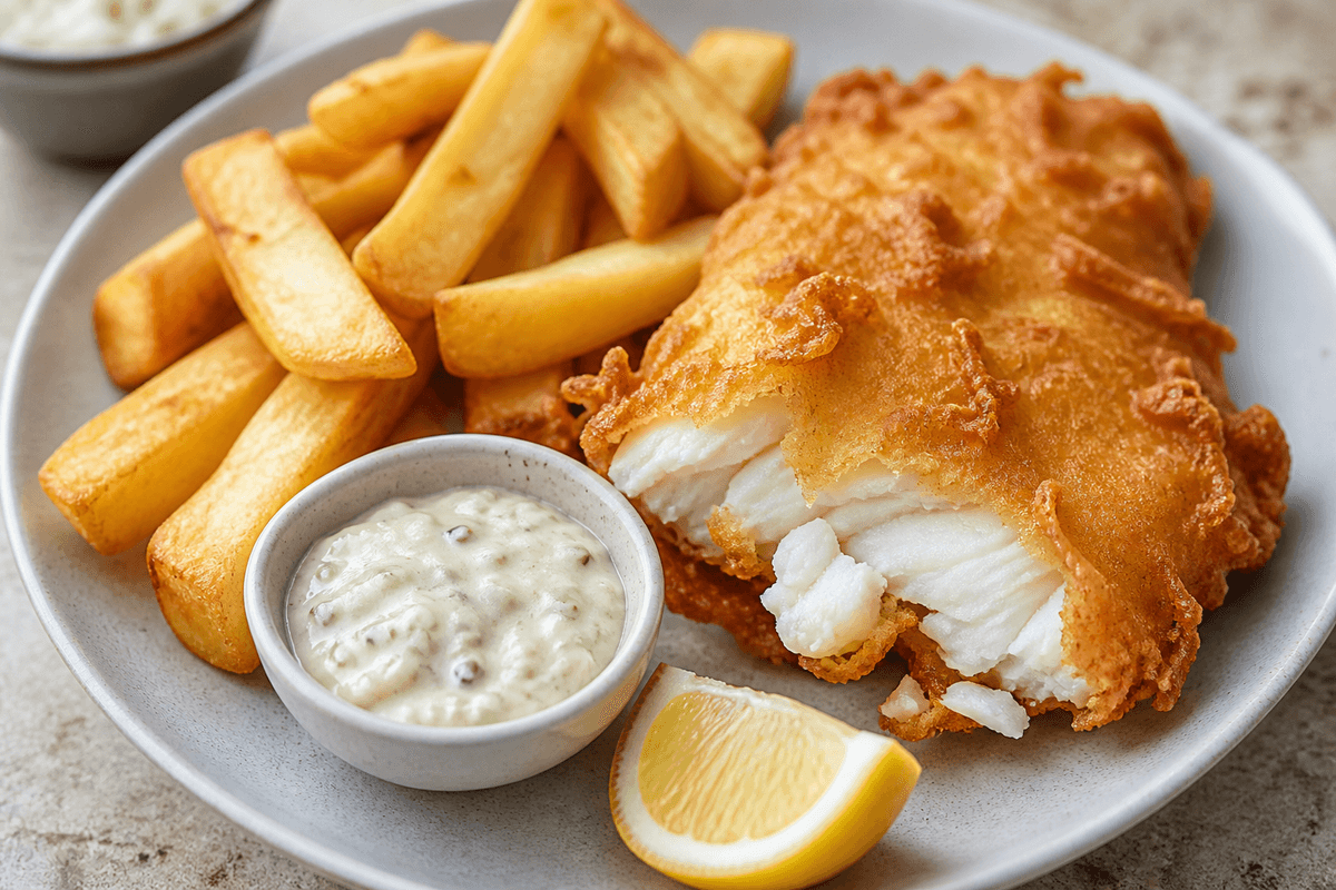Air Fryer Fish and Chips