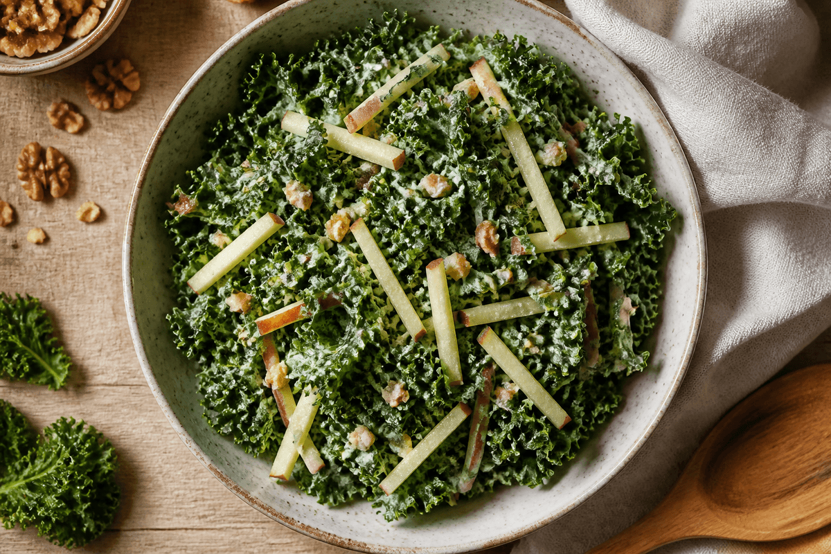 Air Fryer Grönkål Salad