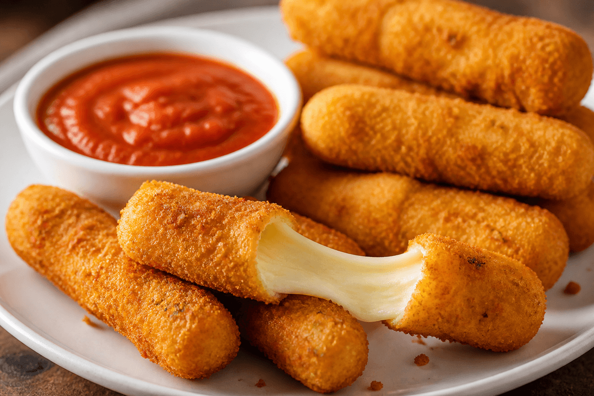 Air Fryer Mozzarella Sticks