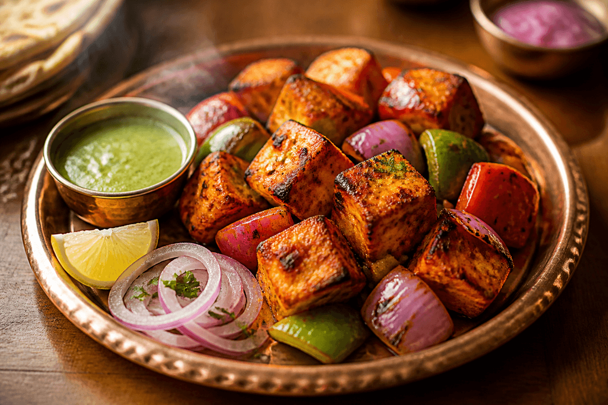 Air Fryer Paneer Tikka