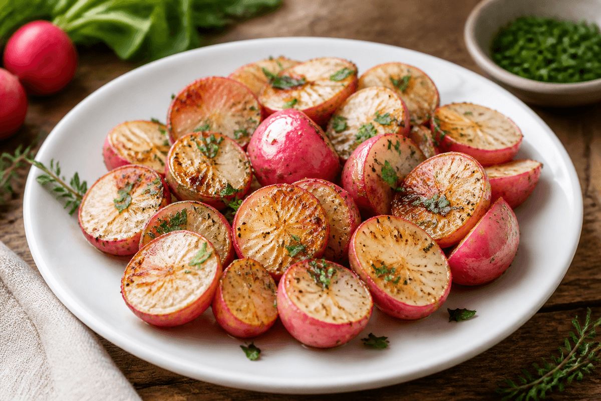 Air Fryer Radishes