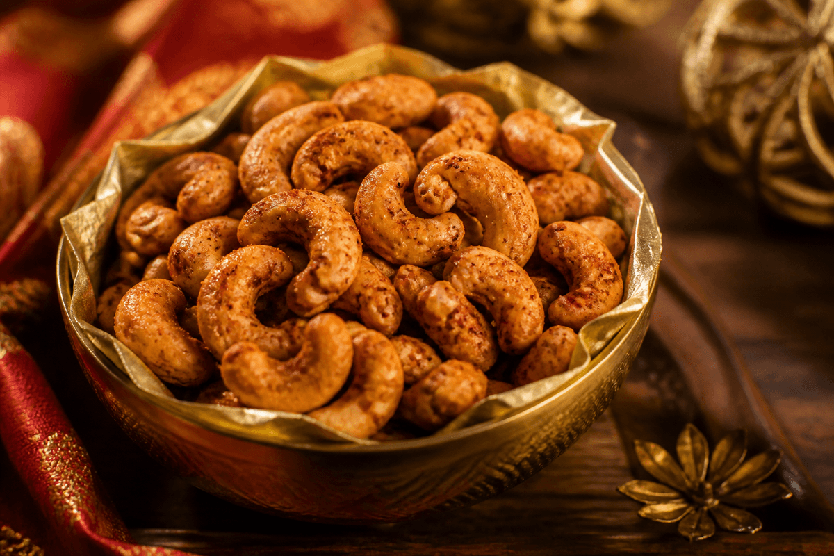 Air Fryer Roasted Cashews