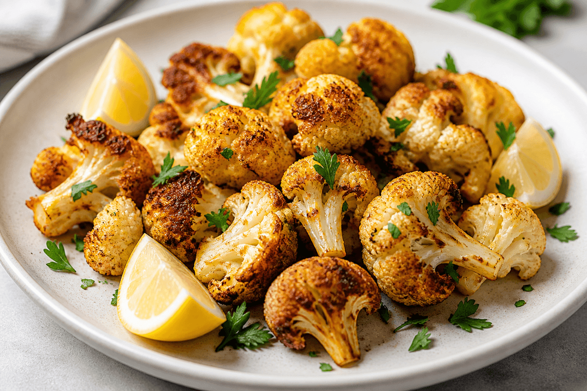 Air Fryer Roasted Cauliflower