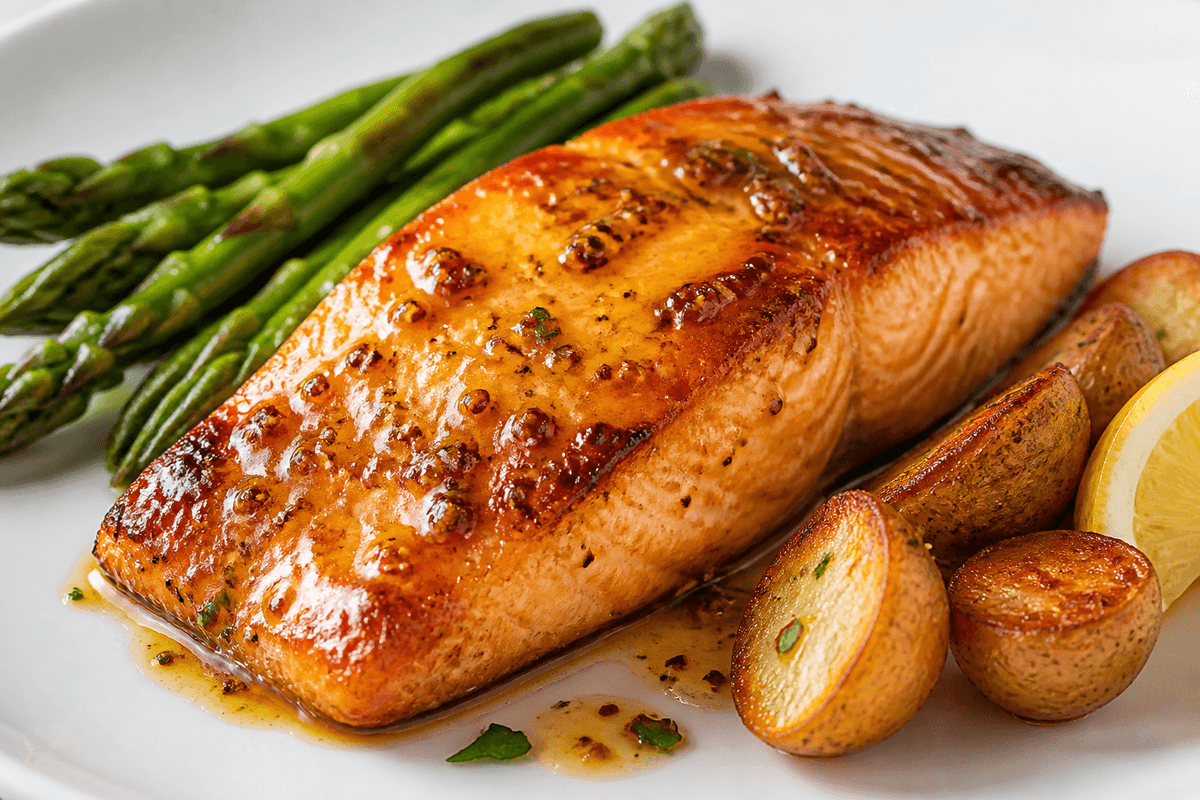 Air Fryer Salmon Steak