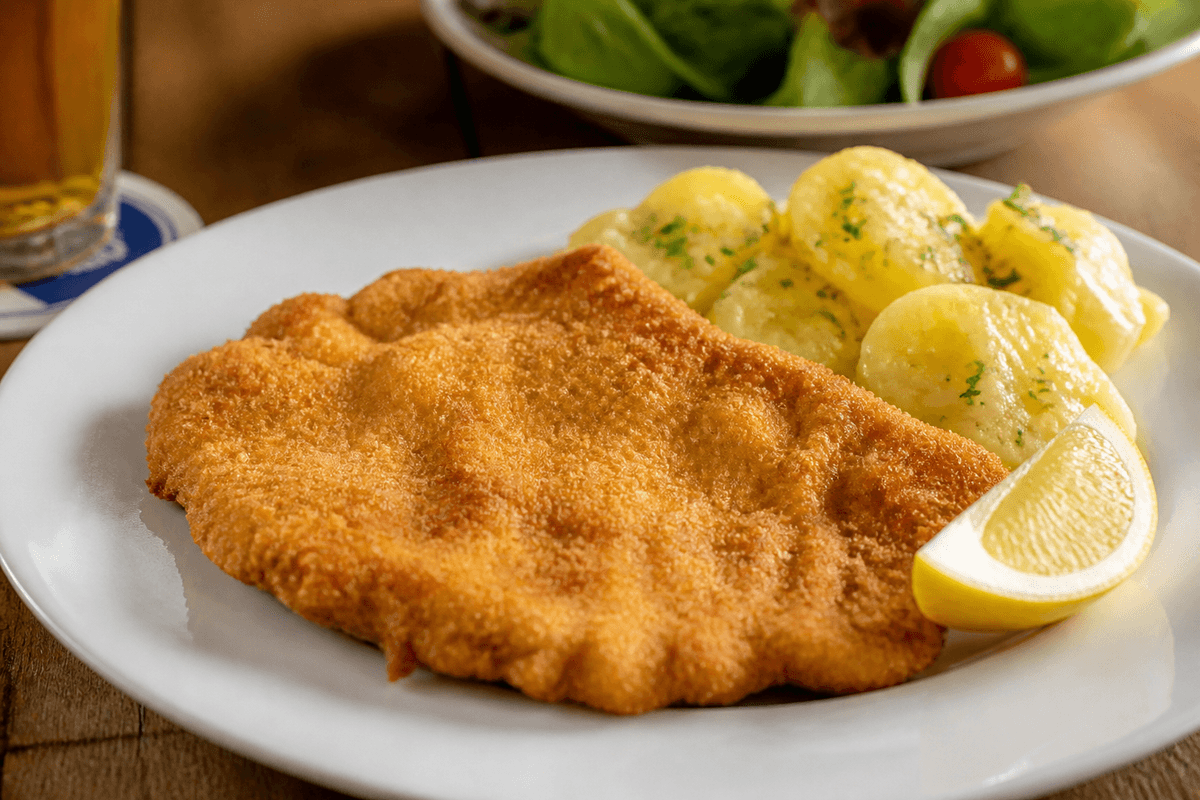 Air Fryer German Schnitzel