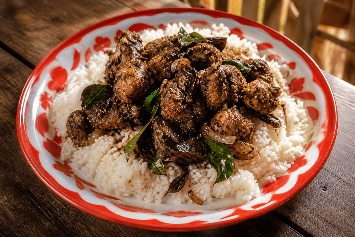 Air Fryer Sri Lankan Black Pepper Chicken