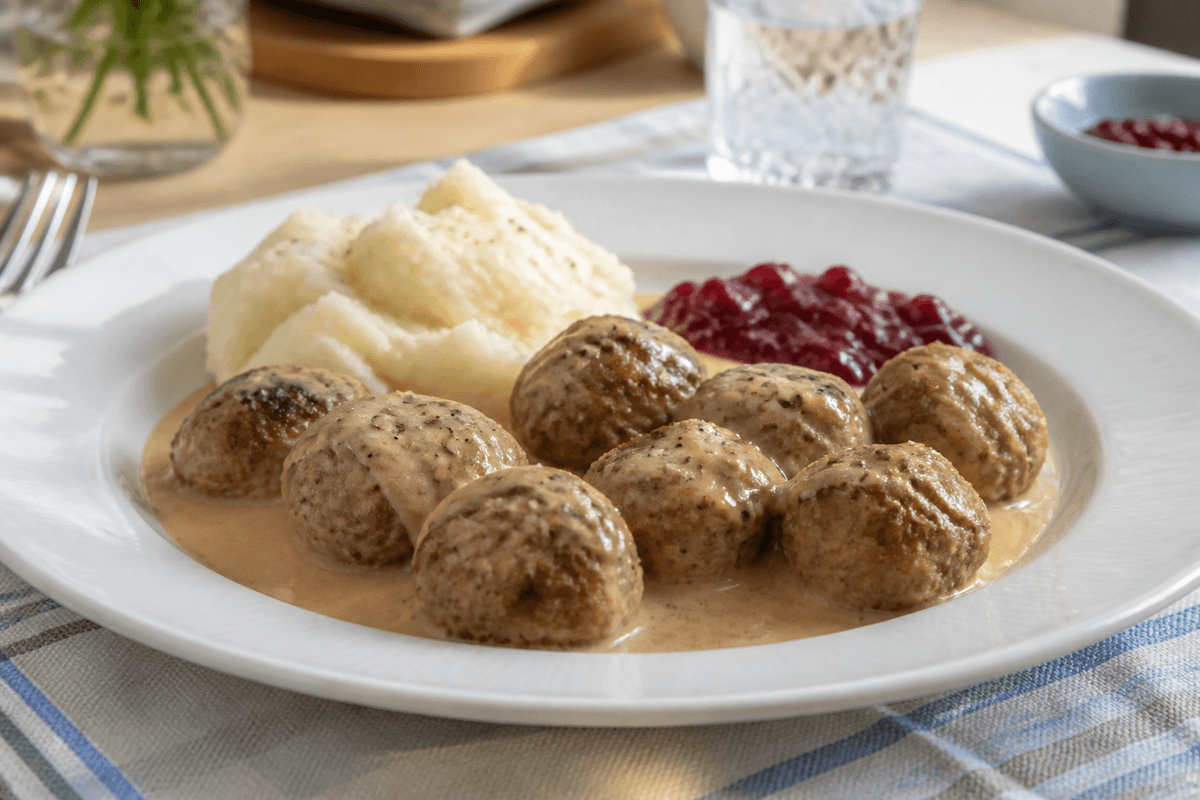 Air Fryer Swedish Meatballs