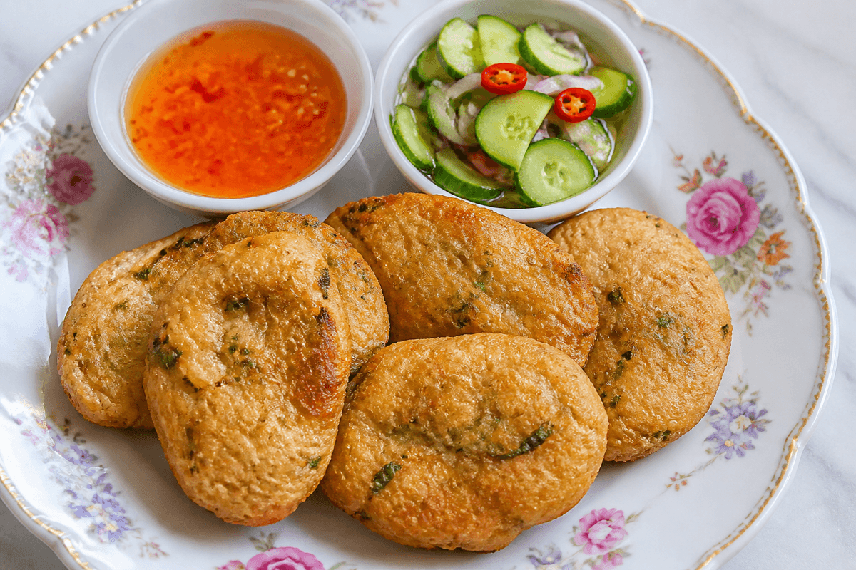 Air Fryer Thai Fish Cakes